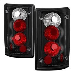 Spyder Auto - Spyder Auto 5002914 Black/Clear Euro Style Taillights