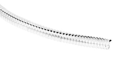 Spectre - Spectre 29518 Convoluted Tubing Wire Loom Chrome .25" Dia 10' Long