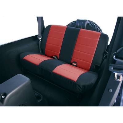 Rugged Ridge - Rugged Ridge 13262.53 Neoprene Rear Seat Covers for Jeep CJ & Wrangler