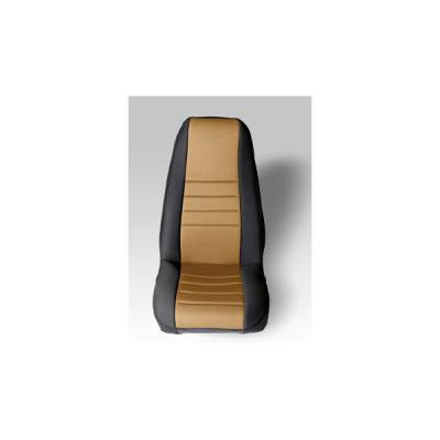 Rugged Ridge - Rugged Ridge 13212.04 Neoprene Front Seat Covers for Jeep CJ & Wrangler