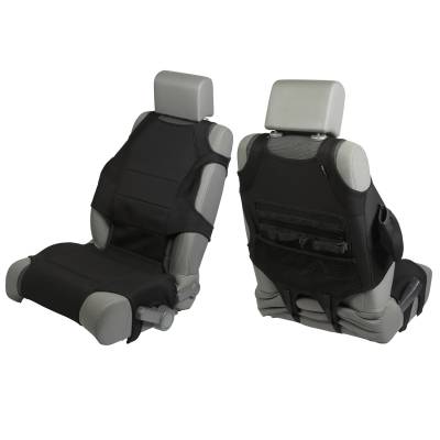 Rugged Ridge - Rugged Ridge 13235.30 Neoprene Seat Protector Vests Black for Jeep Wrangler