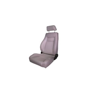 Rugged Ridge - Rugged Ridge 13404.09 Ultra Front Seat Reclinable Gray for CJ & Wrangler