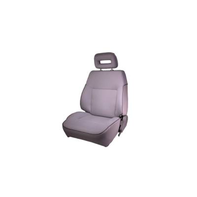Rugged Ridge - Rugged Ridge 53420.09 High-Back Front Seat L-side Reclinable Gray Samurai