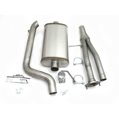 JBA Racing Headers - JBA 40-3023 Single 3" Cat-Back Exhaust System for 03-06 Hummer H2 6.0L V8