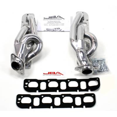JBA Racing Headers - JBA 1961S-2JS 1-5/8" SS Shorty Header Ceramic for 09-22 Ram 5.7L Hemi 1500 2/4WD