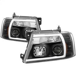 Spyder Auto - Spyder Auto 5084484 Black Light Bar Projector Headlights for 04-08 Ford F150
