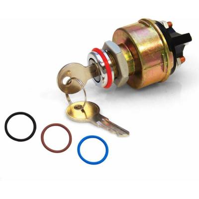 Keep It Clean - Keep It Clean KICBSW1A001 Classic Billet Ignition Switch w/4 Color O-Rings