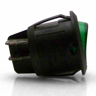 Keep It Clean - Keep It Clean KICSW32G Illuminated Rocker Switch 6 Green 20a/12vdc