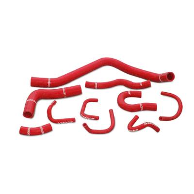 Mishimoto - Mishimoto MMHOSE-CIV-88RD 88-91 Honda Civic Red Silicone Hose Kit