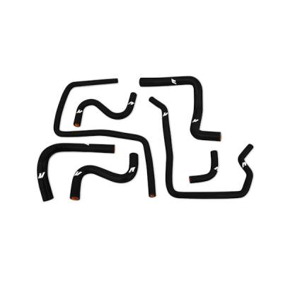 Mishimoto - Mishimoto MMHOSE-SUB-ANC4BK Black Ancillary Hoses for 04-07 Subaru WRX & STI