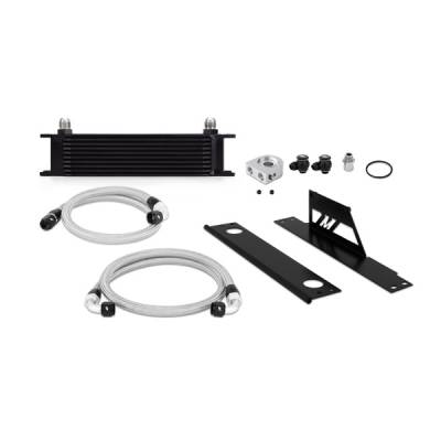 Mishimoto - Mishimoto MMOC-WRX-01BK Oil Cooler Kit w/Hardware for 01-05 Subaru WRX/STi