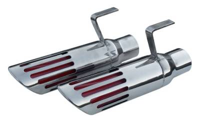 Pypes Performance Exhaust - Pypes EVT89 2.5" Stainless Steel Exhaust Tail Pipe Tips for 71-74 B-Body Charger