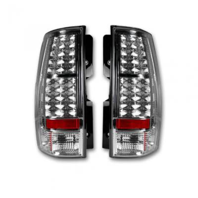 Recon - Recon 264174CL OLED Tail Lights Clear Lens 07-13 Tahoe/Suburban/Yukon/XL