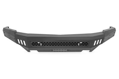 Rough Country Suspension Systems - Rough Country 10910 Front Hi-Clear Black Bumper for 07-13 Silverado 1500 2WD/4WD