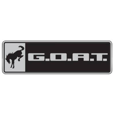 Ford Performance Parts - Ford Performance M-1447-GOAT Goat Badge for 21-25 Bronco