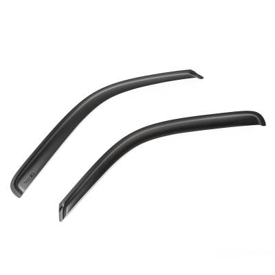 Rugged Ridge - Rugged Ridge Side Window Vent Set 2Pc-Front Black GM Truck/SUVs 81349.02