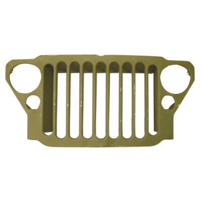 Omix - Omix 12021.99 Stamped 9 Slot Grille