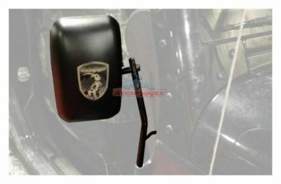Steinjager - Steinjager Magnetic Side Mirror Kit Black for Wrangler JK J0029732