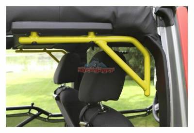 Steinjager - Steinjager Rear Rigid Style Grab Handles-Lemon Peel for Jeep JK 4DR J0041233