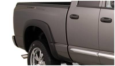 Bushwacker - Bushwacker 50022-02 OE Style Rear Fender Flares Black for Dodge Ram