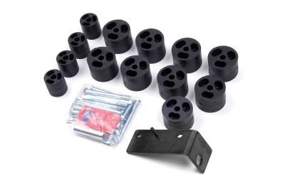 Zone Offroad - Zone Offroad 2" Body Lift Kit for Jeep CJ w/Manual Trans ZONJ9230