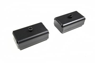 Zone Offroad - Zone Offroad ZONU3024 2" Flat Fabricated Lift Block Pair Silverado/Sierra 2500HD