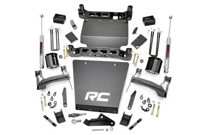Rough Country Suspension Systems - Rough Country 29130 5" Suspension Lift Kit for 14-18 Silverado/Sierra 1500 4WD