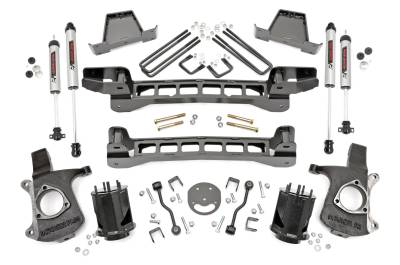 Rough Country Suspension Systems - Rough Country 23470 6" Suspension Lift Kit for 99-06 Silverado/Sierra 1500 RWD