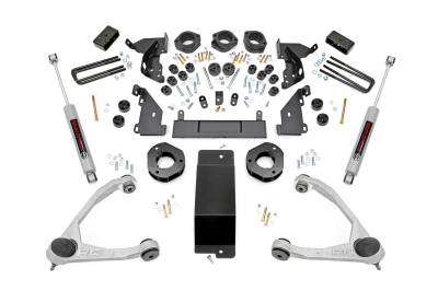 Rough Country Suspension Systems - Rough Country 294.20 4.75" Suspension Lift for 14-15 Silverado/Sierra 1500 4WD