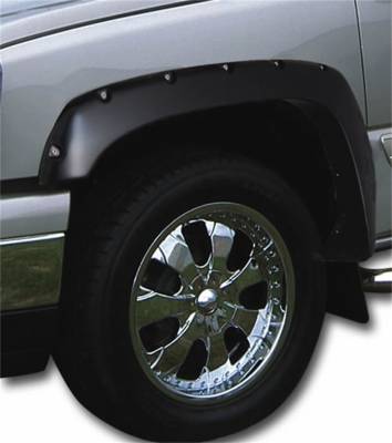 Stampede - Stampede 8401-2 Ruff Riderz Fender Flare 4Pc Smooth Black Chevy/GMC