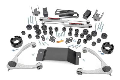 Rough Country Suspension Systems - Rough Country 257.20 4.75" Suspension Lift Kit for 07-13 Silv/Sierra 1500 4WD