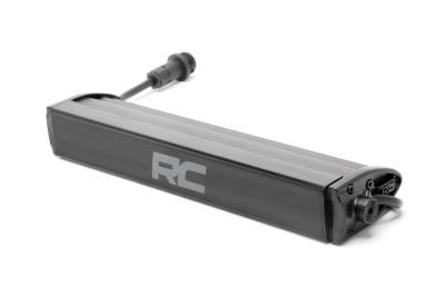 Rough Country Suspension Systems - Rough Country 70712BL Black Series 12" Single Row LED Light Bar Each