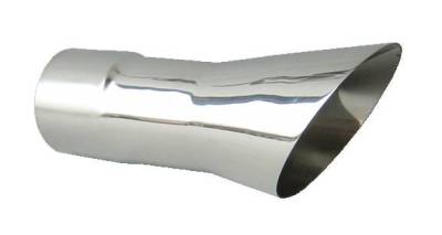 Pypes Performance Exhaust - Pypes EVT34 2.5" Tips 2 Universal Polished Stainless for 68-72 Oldsmobile 442