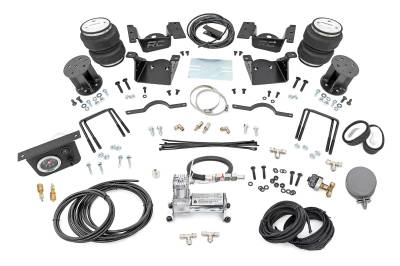 Rough Country Suspension Systems - Rough Country Rear Air Spring Kit w/Compressor Silverado/Sierra HD 100074C