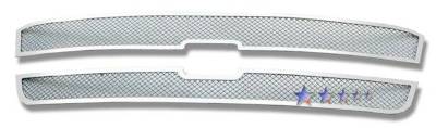 APS - APS Wire Mesh Grille-Polish 03-05 Silverado 1500/2500/3500 GR03GEG17T