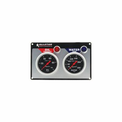 Allstar Performance - Allstar Performance ALL80110 2 Gauge Panel ATM Sport-Comp OP/WT