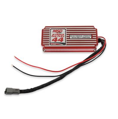 MSD - MSD Ignition 8147 Pro Mag 44 Amp Electronic Points Box Red