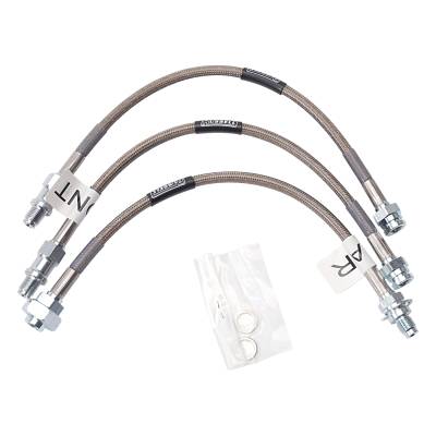Russell - Russell 692070 1967-68 Chevy Camaro Front Drum Rear Drum 3 Lines