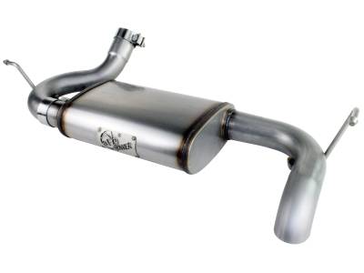aFe Power - aFe 49-46219 Mach Force XP Axle-Back Exhaust System for 07-18 Wrangler JK V6