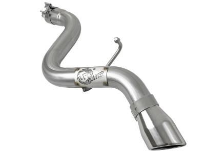 aFe Power - aFe 49-48070-1P Mach Force XP Exhaust System Polished Tip for 18-25 Wrangler JL