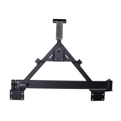 Rugged Ridge - Rugged Ridge 11546.22 Tire Carrier XHD Rear Bumper for Jeep Wrangler