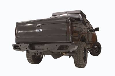 Fab Fours - Fab Fours FF09-E1751-1 Vengeance Rear Bumper for 09-14 F150