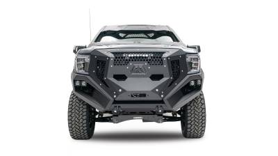 Fab Fours - Fab Fours GR3900-1 Grumper Front Bumper & Grille for 19-21 GMC Sierra 1500