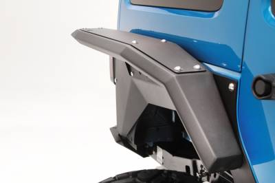 Fab Fours - Fab Fours JK1007-1 Fender Flare for 07-22 Wrangler JK Wrangler JL