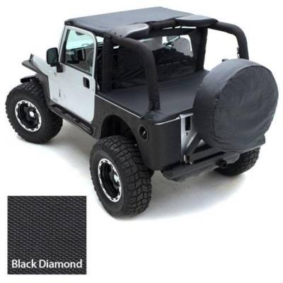 Smittybilt - Smittybilt 93335 Outback Standard Bikini Top for 97-06 Jeep Wrangler TJ