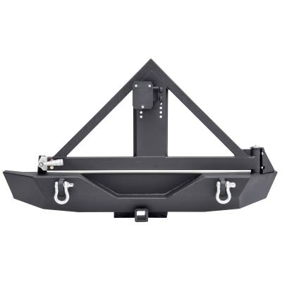 Smittybilt - Smittybilt 76856-02 XRC Tire Carrier Only for 07-18 Jeep Wrangler JK