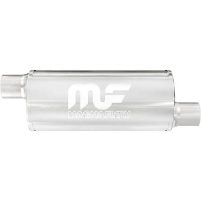 MagnaFlow Exhaust Products - MagnaFlow 12635 Straight-Through Muffler 2.25" Offset/Offset 6x14x6 Body