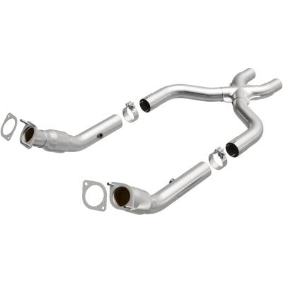 MagnaFlow Exhaust Products - MagnaFlow 16399 X-Pipe Direct Fit Catalytic Converters Ford