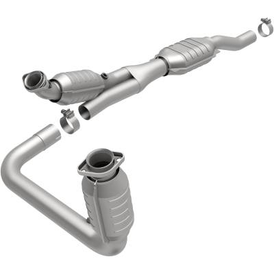MagnaFlow Exhaust Products - MagnaFlow 458018 California CARB D-Fit Catalytic Converter for 02 Dodge RAM 1500