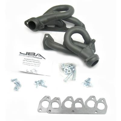 JBA Racing Headers - JBA Headers 1647SJT 1.5" Stainless Shorty Headers for 98-01 Ford Ranger 3.0L V6